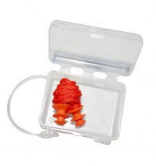  Reusable silicone earplugs